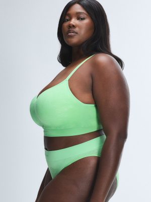 Seamless Floral Padded Bralette