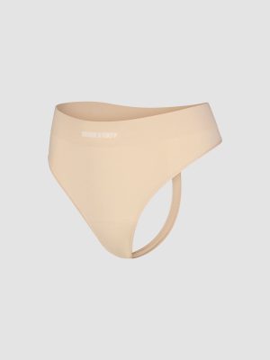 Seamless High-Waist Thong Panty