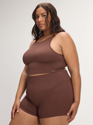 Seamless Rib Sport High-Waist Short