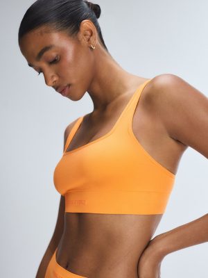 Seamless Scoop-Neck Bralette