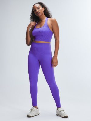 Seamless Rib Sport High-Waist Legging