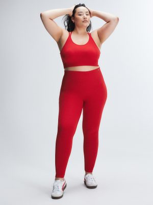 Seamless Rib Sport Low-Impact Bra