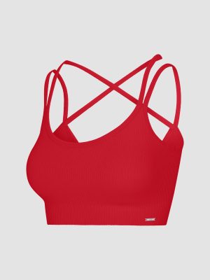 Seamless Rib Sport Low-Impact Bra