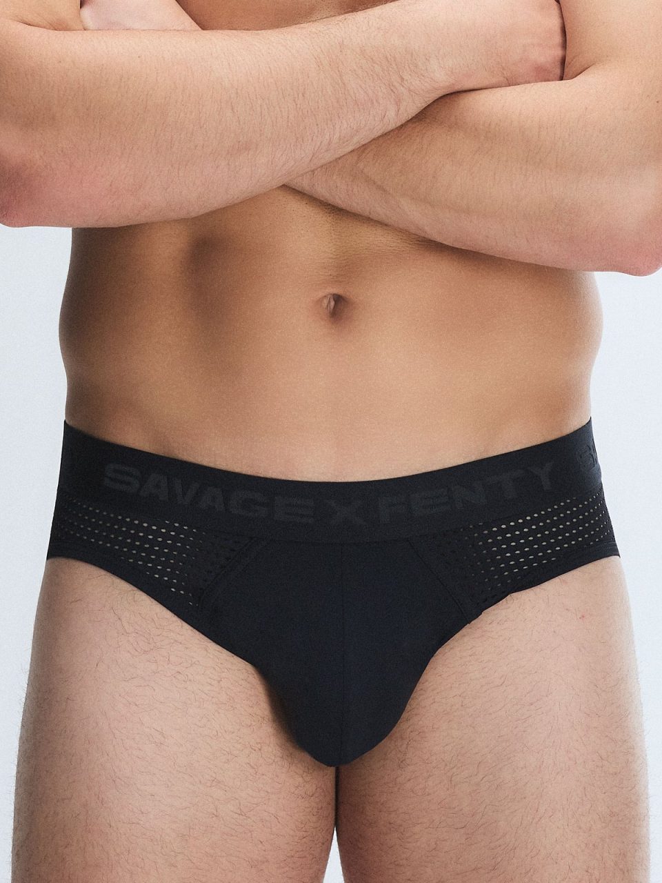Shadow Fit Mesh Briefs
