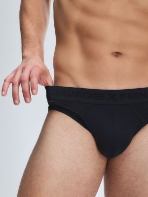 Shadow Fit Mesh Briefs