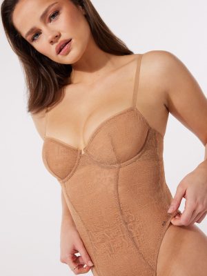 Signature Script Underwire Teddy