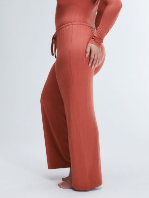 Sleek Stitch Modal Mid-Rise Sleep Pant