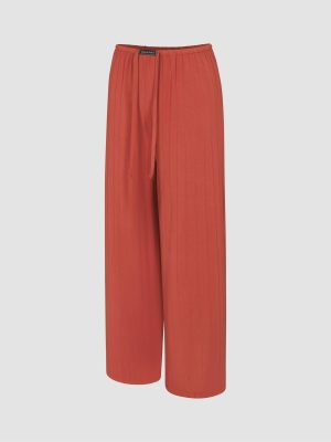 Sleek Stitch Modal Mid-Rise Sleep Pant