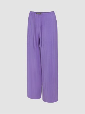 Sleek Stitch Modal Mid-Rise Sleep Pant