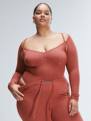 Sleek Stitch Modal Sleep Long-Sleeve Bodysuit