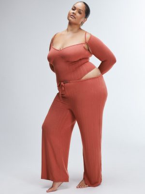 Sleek Stitch Modal Sleep Long-Sleeve Bodysuit