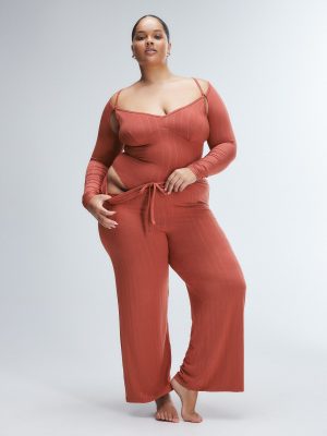 Sleek Stitch Modal Sleep Long-Sleeve Bodysuit