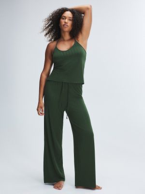 Sleek Stitch Modal Mid-Rise Sleep Pant