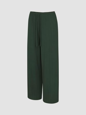 Sleek Stitch Modal Mid-Rise Sleep Pant