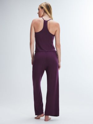 Sleek Stitch Modal Mid-Rise Sleep Pant