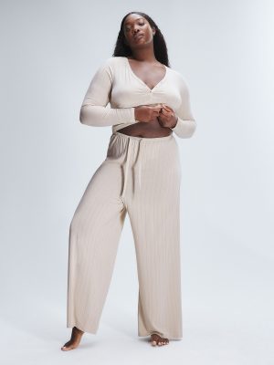 Sleek Stitch Modal Mid-Rise Sleep Pant