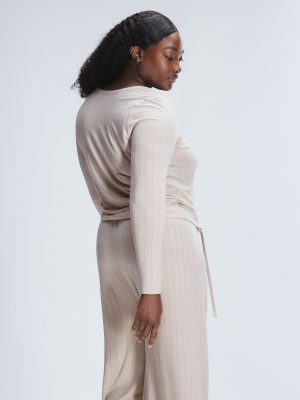 Sleek Stitch Modal Mid-Rise Sleep Pant