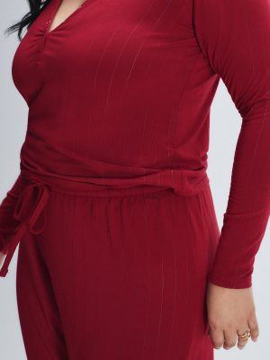 Sleek Stitch Modal Mid-Rise Sleep Pant