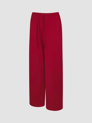 Sleek Stitch Modal Mid-Rise Sleep Pant
