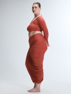 Sleek Stitch Modal Ruched Top