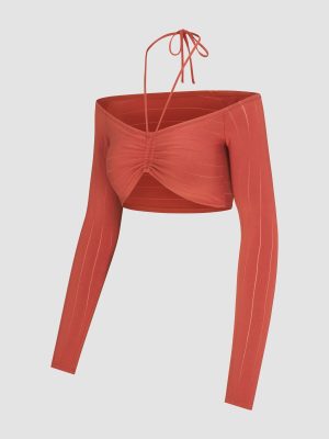 Sleek Stitch Modal Ruched Top