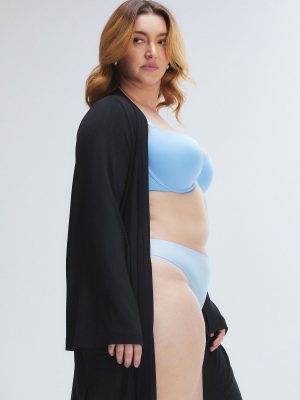 Sleek Stitch Modal Sleep Short Robe