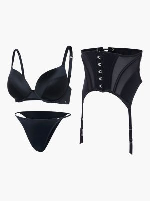 Slipper Satin 3-Piece Set