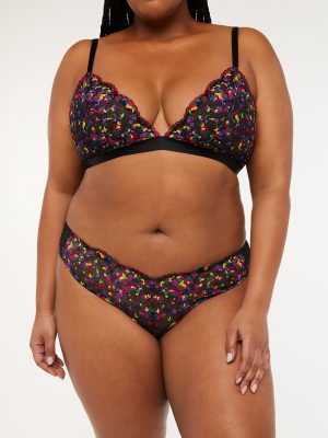 Steamy Floral Lace Brazilian