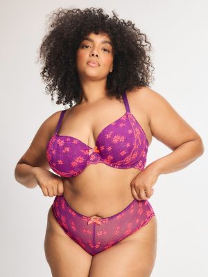 Sweet Tease Lace Unlined Demi Bra