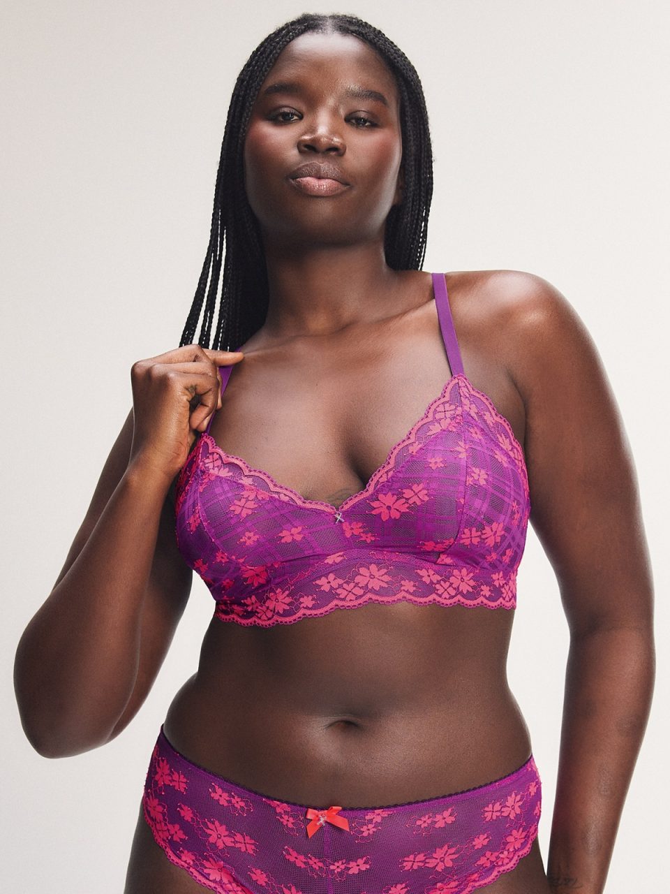 Sweet Tease Lace Longline Bralette