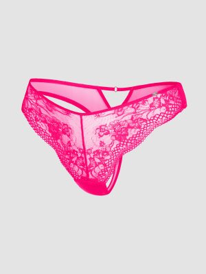 Top Drawer Lace Thong Panty