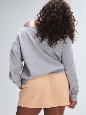 Weekender Terry Cut-Off Sweatshirt