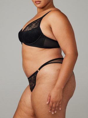 X-Rated Lace Brazilian Panty