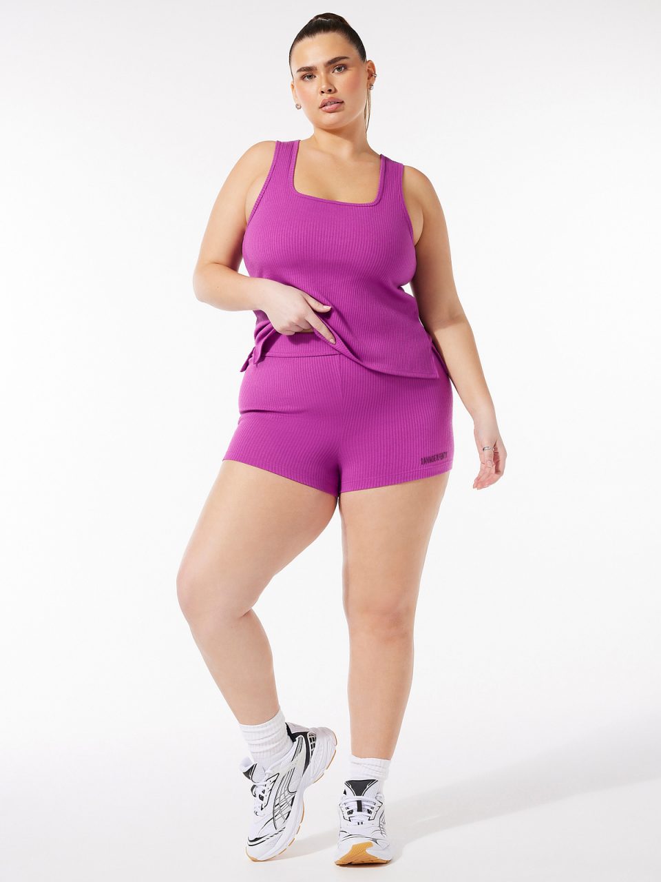Essential Heavy Rib Booty Short